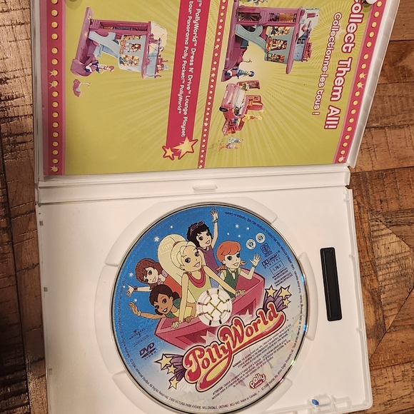 Polly pocket polly world the first full-length movie! DVD 2006 - Picture 3 of 4